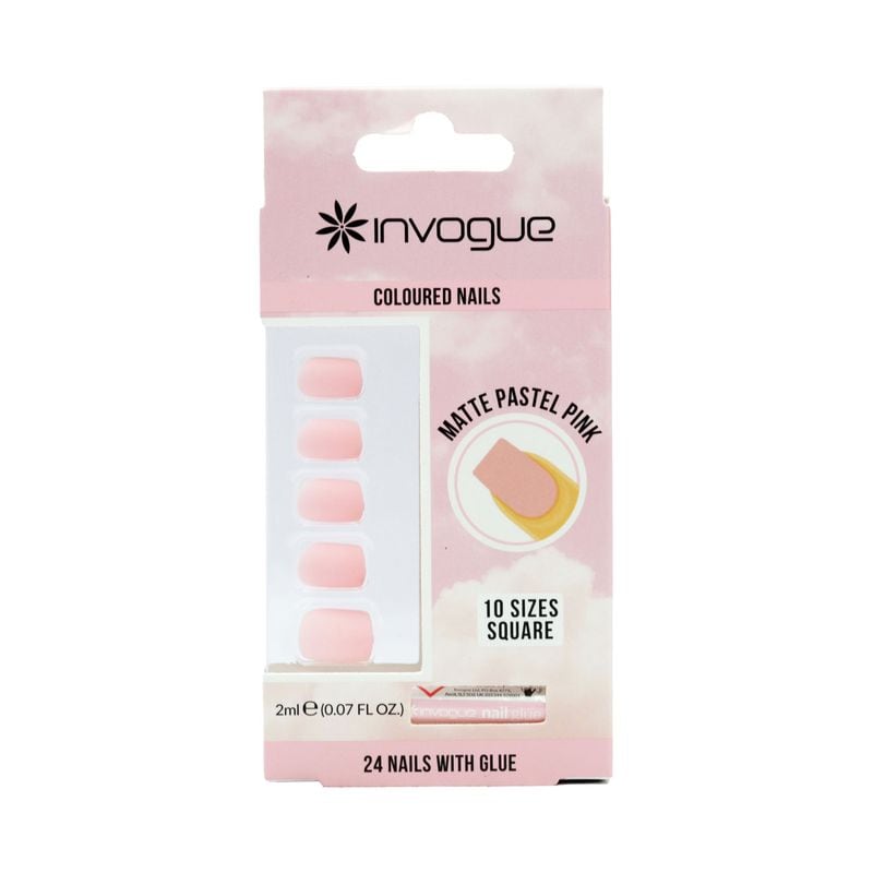Invogue Nails Pink Square