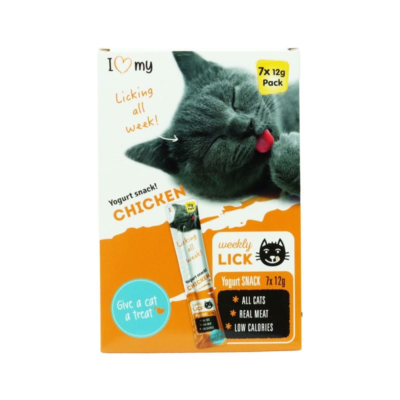 I Love My Pet Chicken Yoghurt Snack Lick Stick