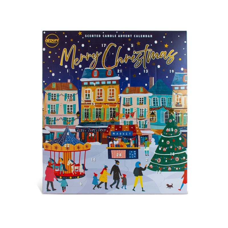 Airpure Tealight Advent Calendar Twinkle Town