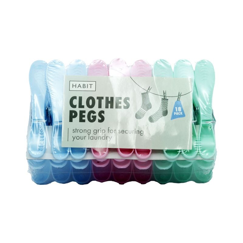 VIVID STRONG GRIP CLOTHES PEGS (R)