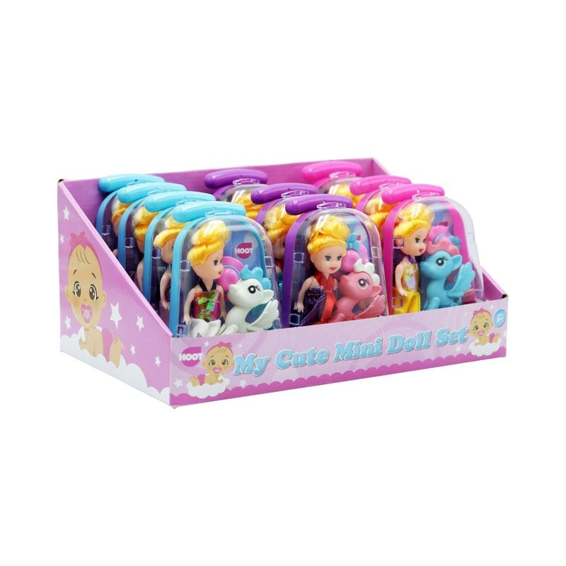 Mini Doll Set In Display