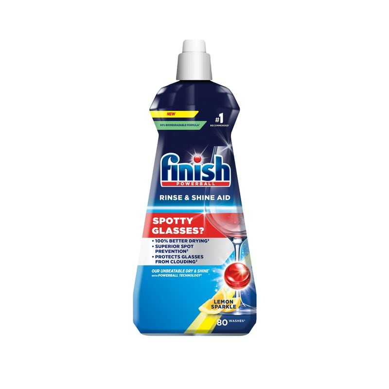 Finish Dishwasher Rinse Aid Lemon 400ml