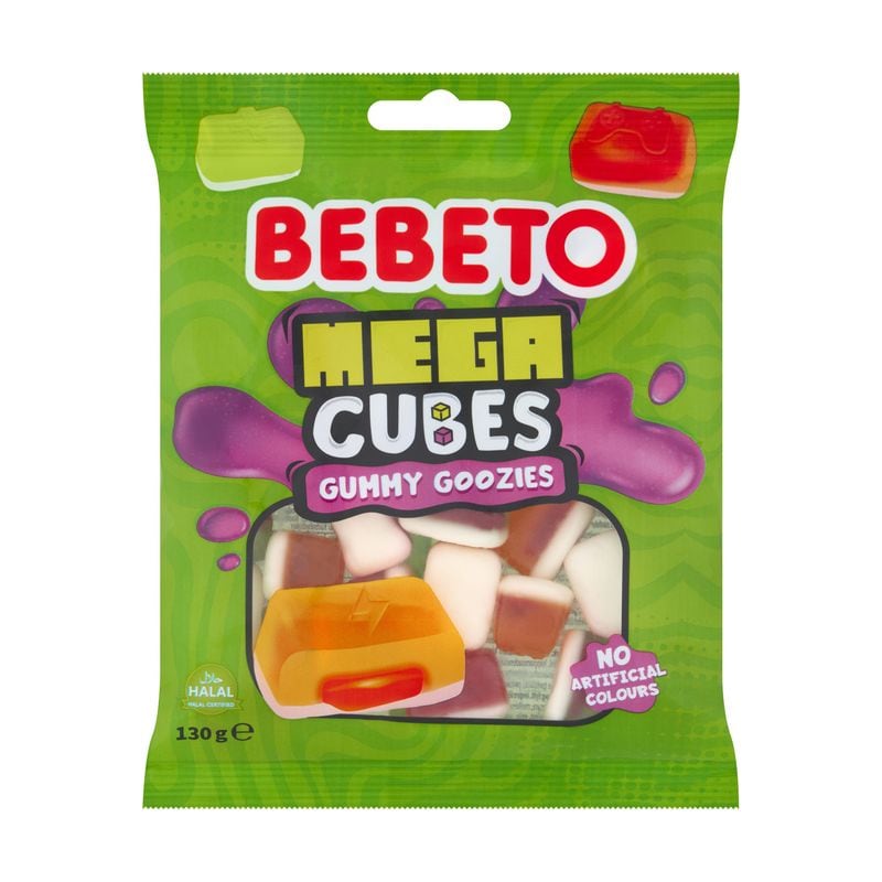 Bebeto Mega Cubes Gummy