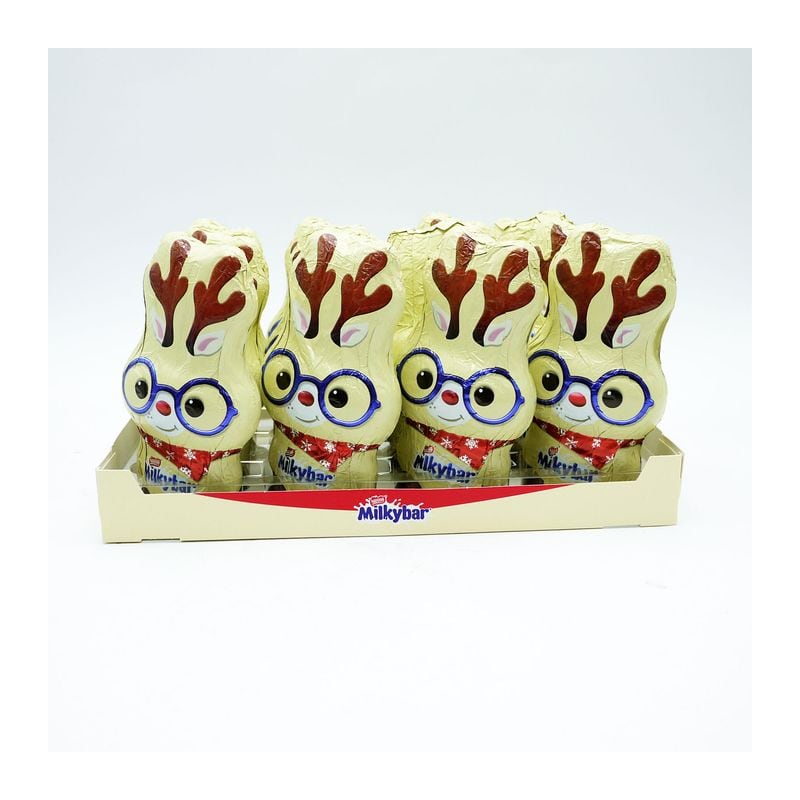 Milkybar Reindeer Figure White