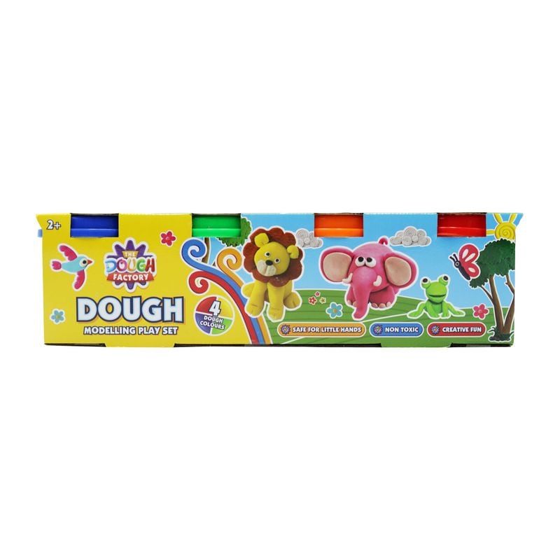 Dough Primary Colours 4pk