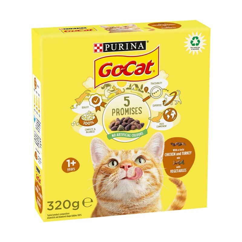 Go-Cat Turkey Chicken & Vegetable