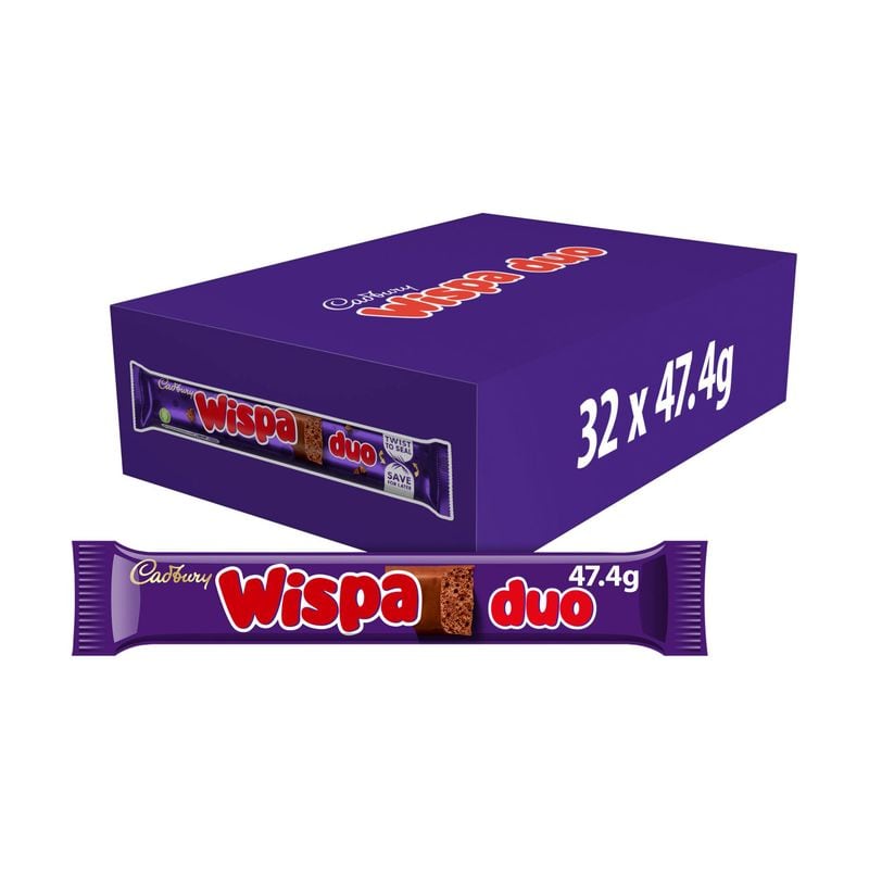 Cadbury Wispa Duo Chocolate Bar