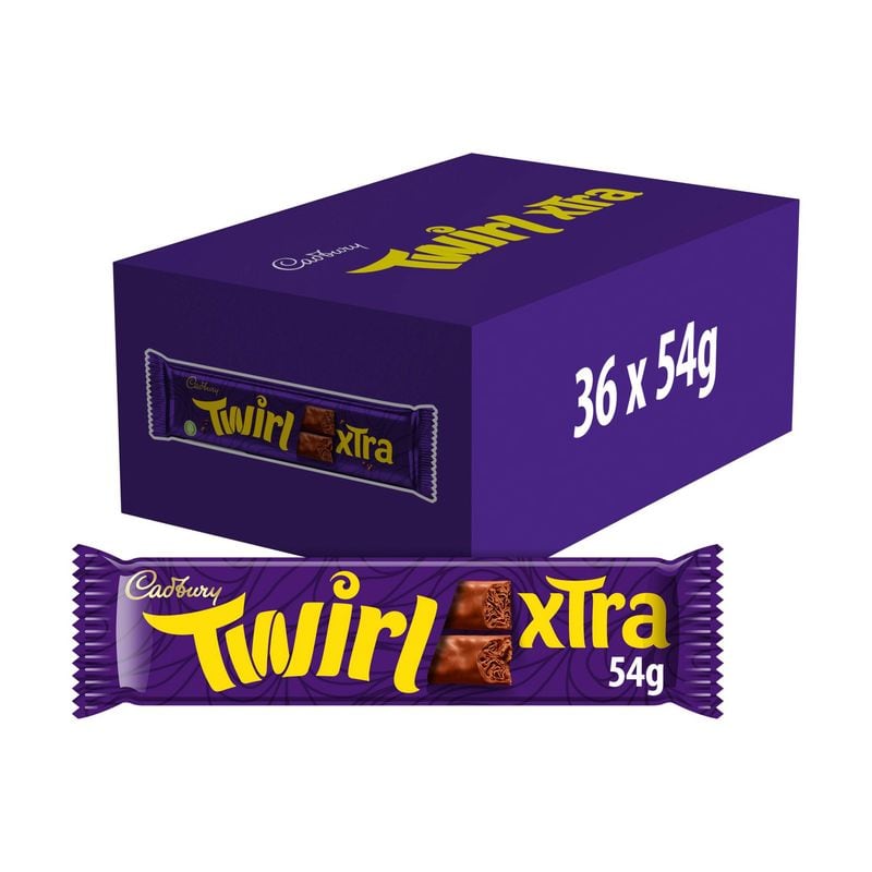 Cadbury Twirl Xtra Chocolate Bar