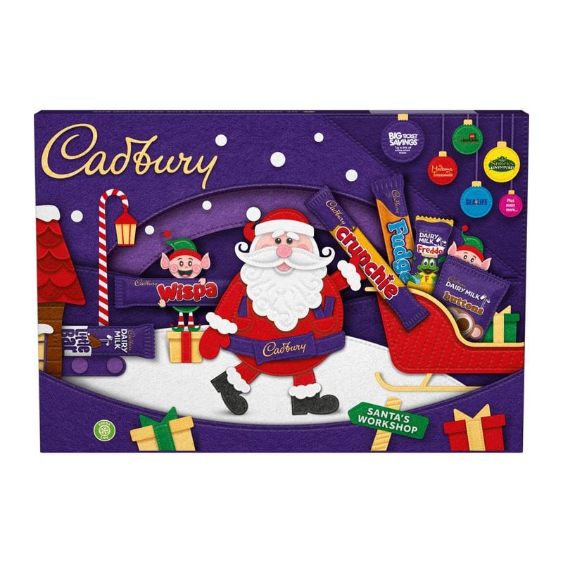 Cadbury Medium Selection Box Santa