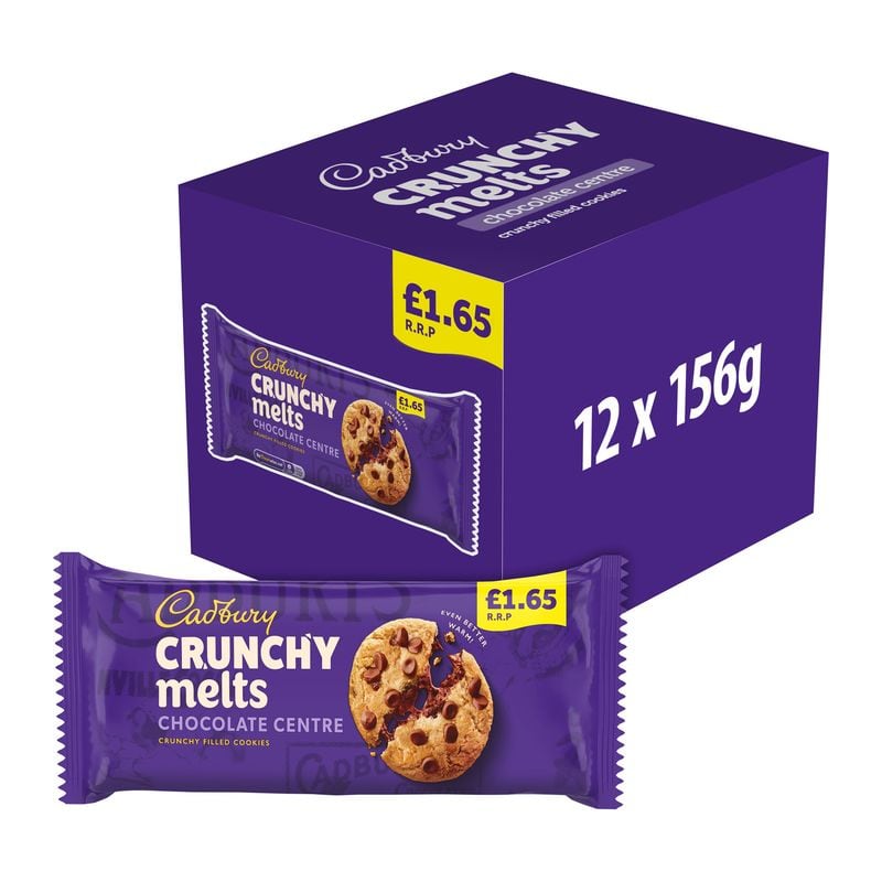 Cadbury Crunchy Melts Choc Biscuit