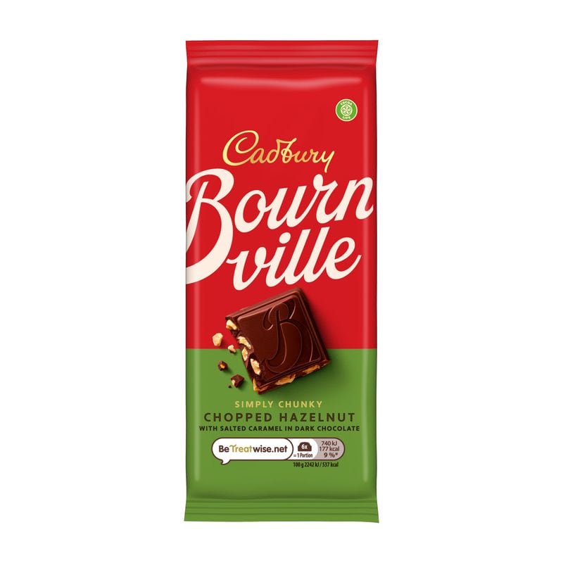 Cadbury Bournville Caramel Hazelnut