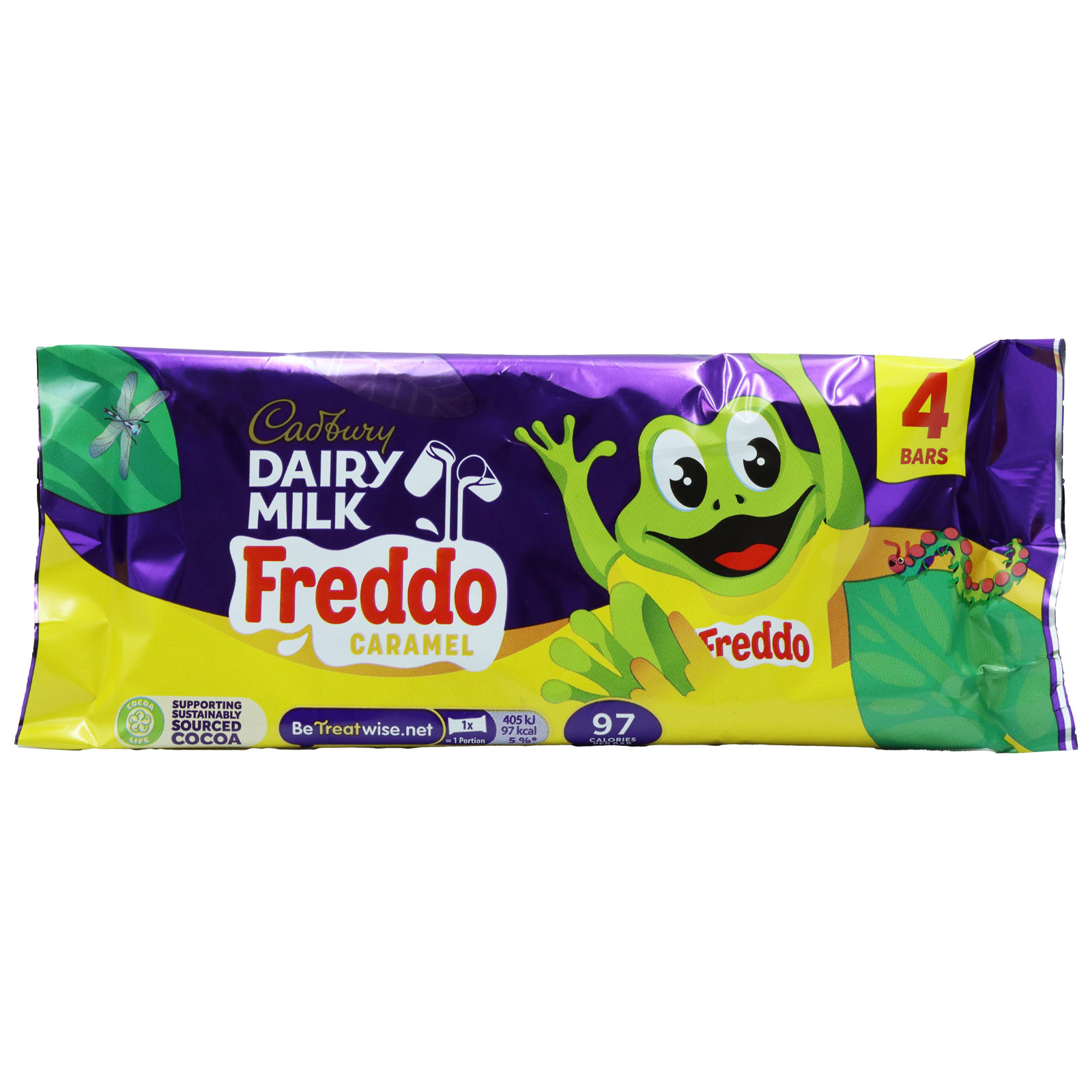 Cadbury Dairy Milk Freddo Caramel 4pk