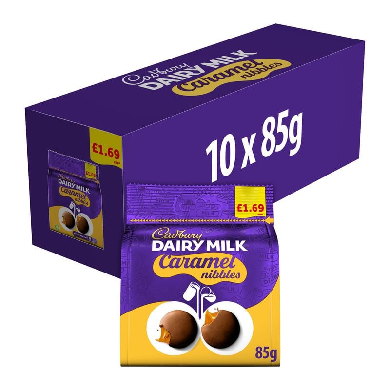 Cadbury Dairy Milk Caramel Nibs