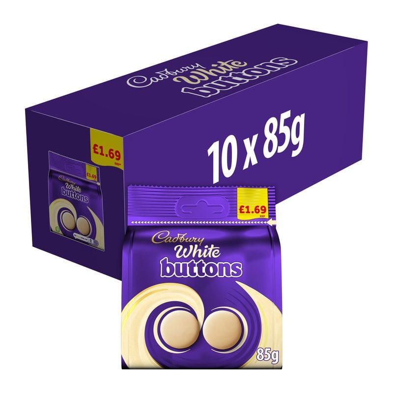Cadbury White Giant Buttons Bag
