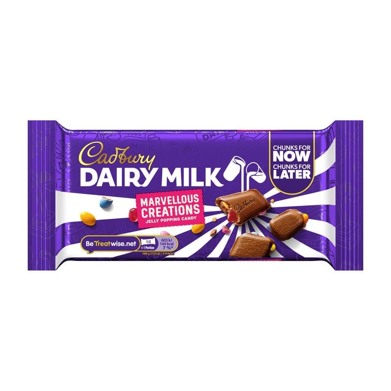 Cadbury Jelly Popping Candy Grab Bar