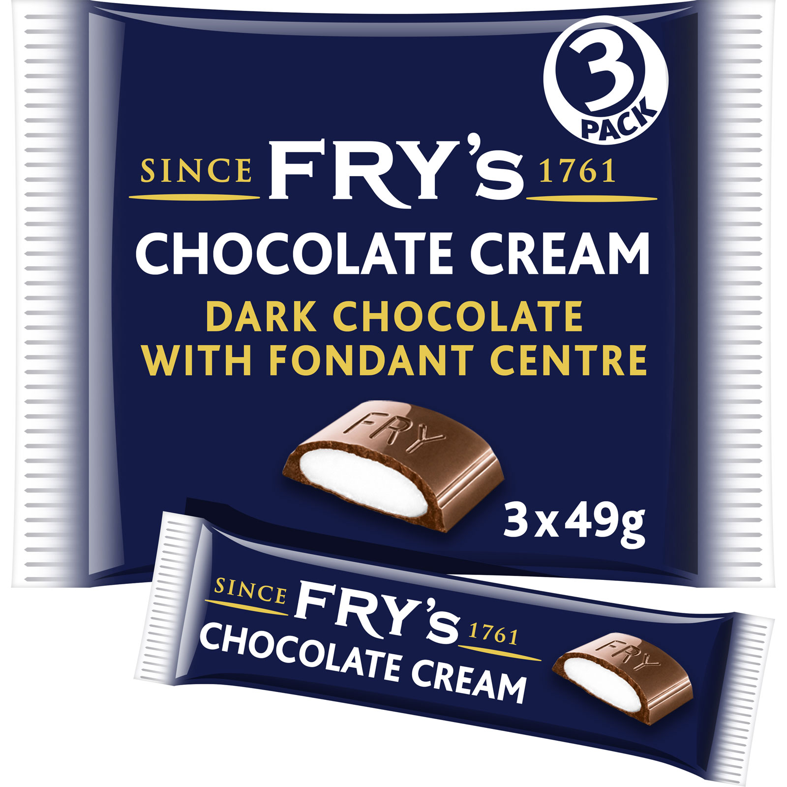 Fry's Cream Chocolate 3pk