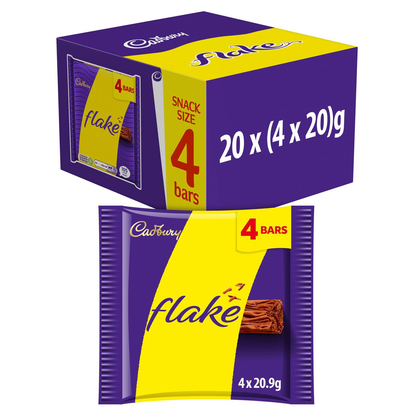 Cadbury Flake Chocolate 4pk