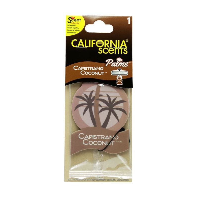 California Scent Palms Car Freshener Coconut
