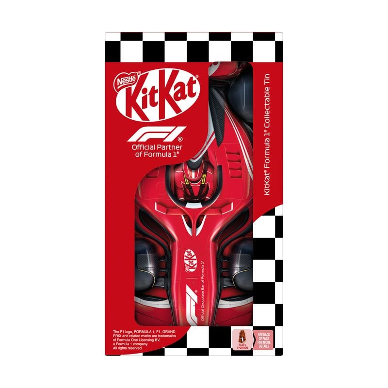 Kitkat F1 Finger Tin