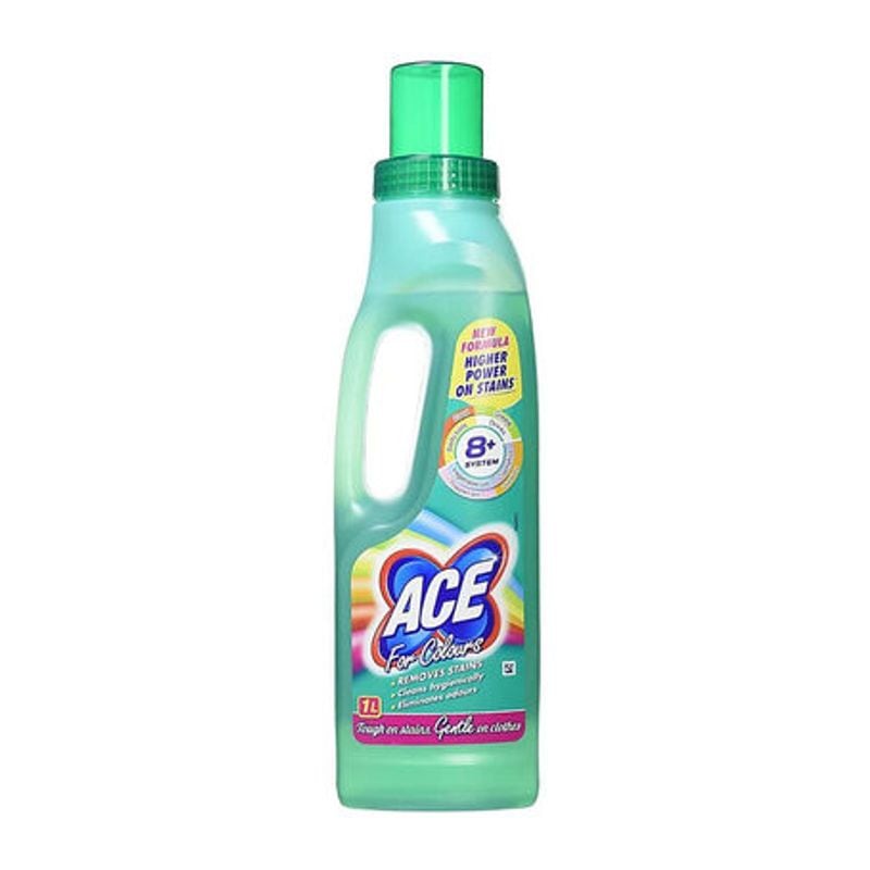 Ace Gentle Bleach Stain Remover For Colours 1L