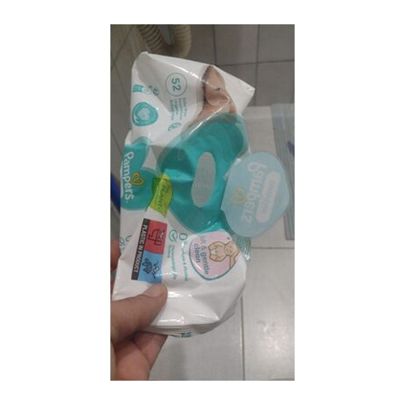 Pampers Baby Wipes Sensitive 52s