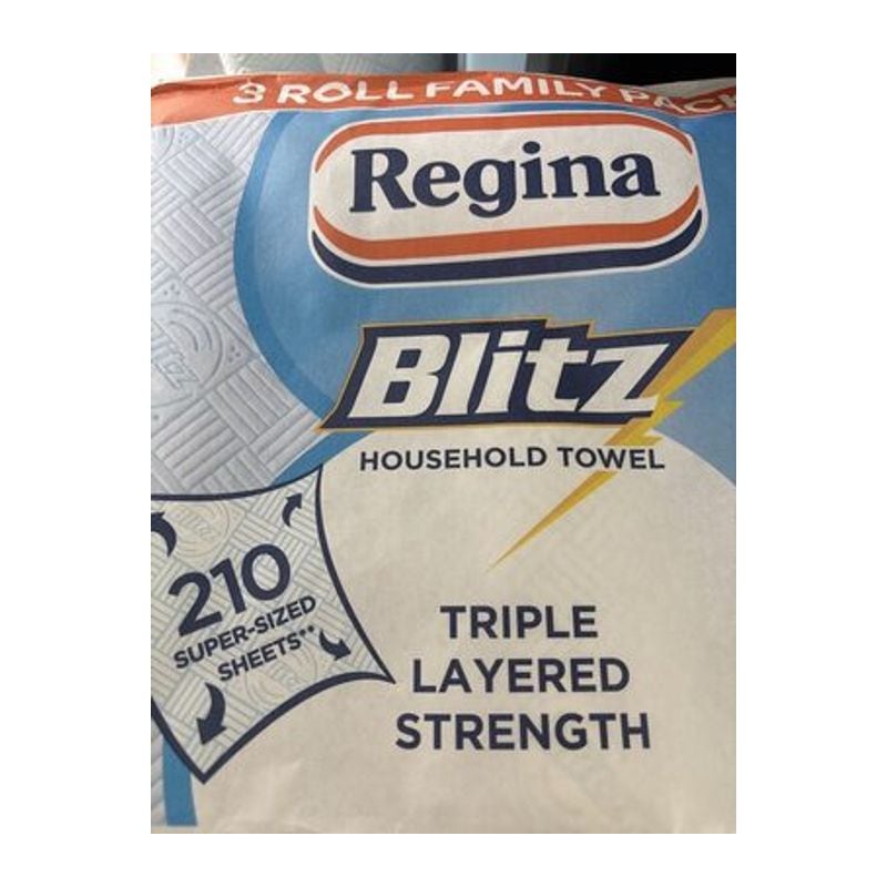 Regina Blitz Kitchen Towel 3ply 210sht