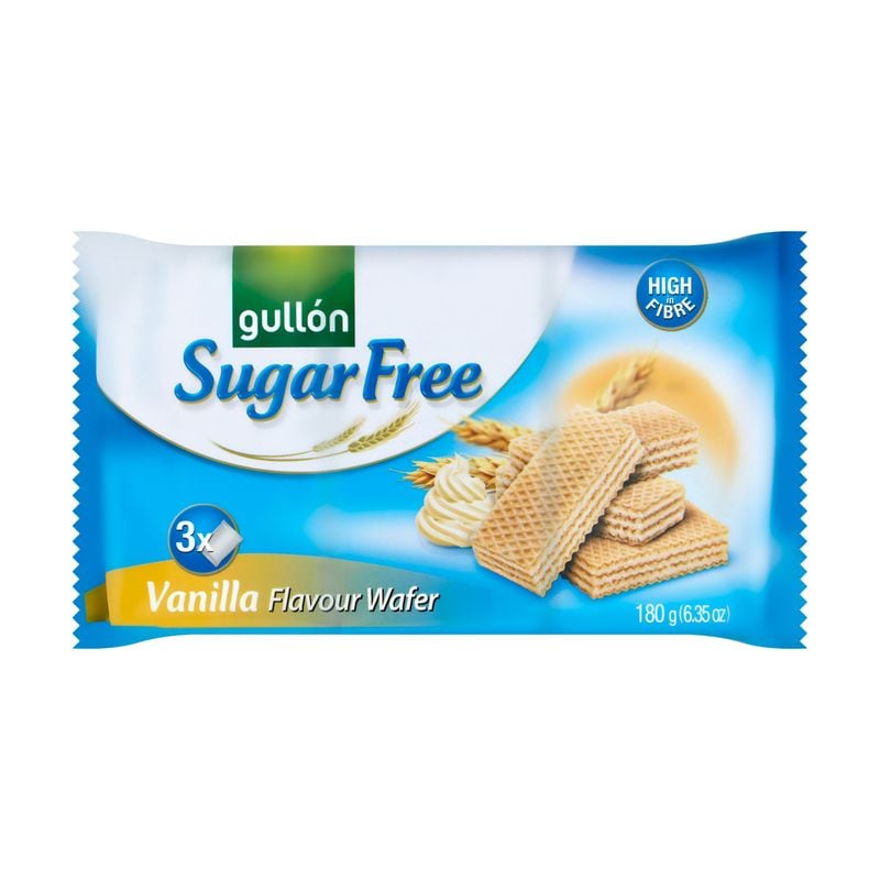 Gullon Sugar Free Vanilla Flavour Wafer