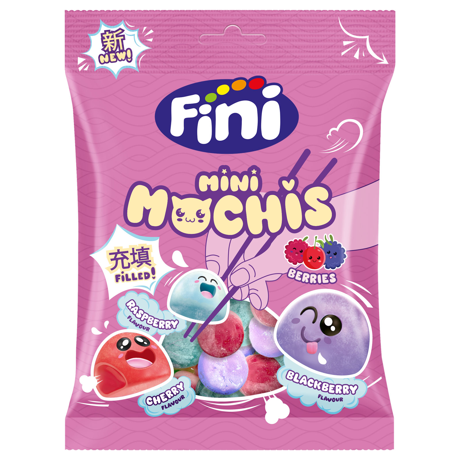 Fini Sweets Mini Mochis Berries