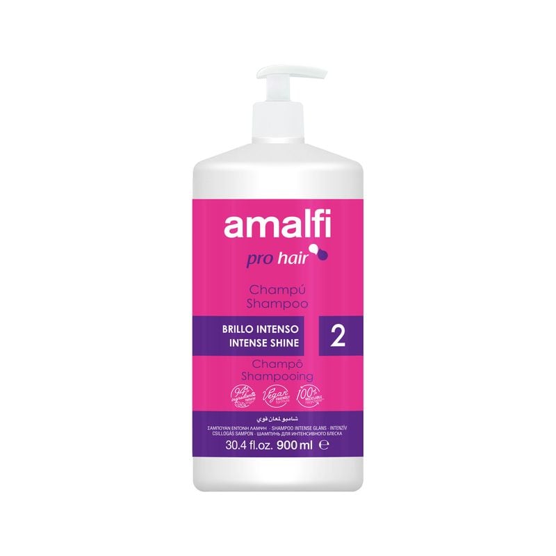 Amalfi Pro Hair Intense Shine Shampoo Pump