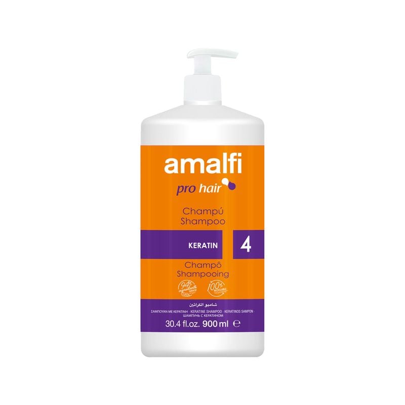 Amalfi Pro Hair Keratin Shampoo Pump