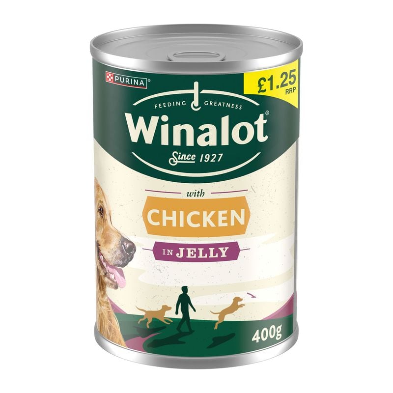 Winalot Dog Can Classic Chicken Jelly