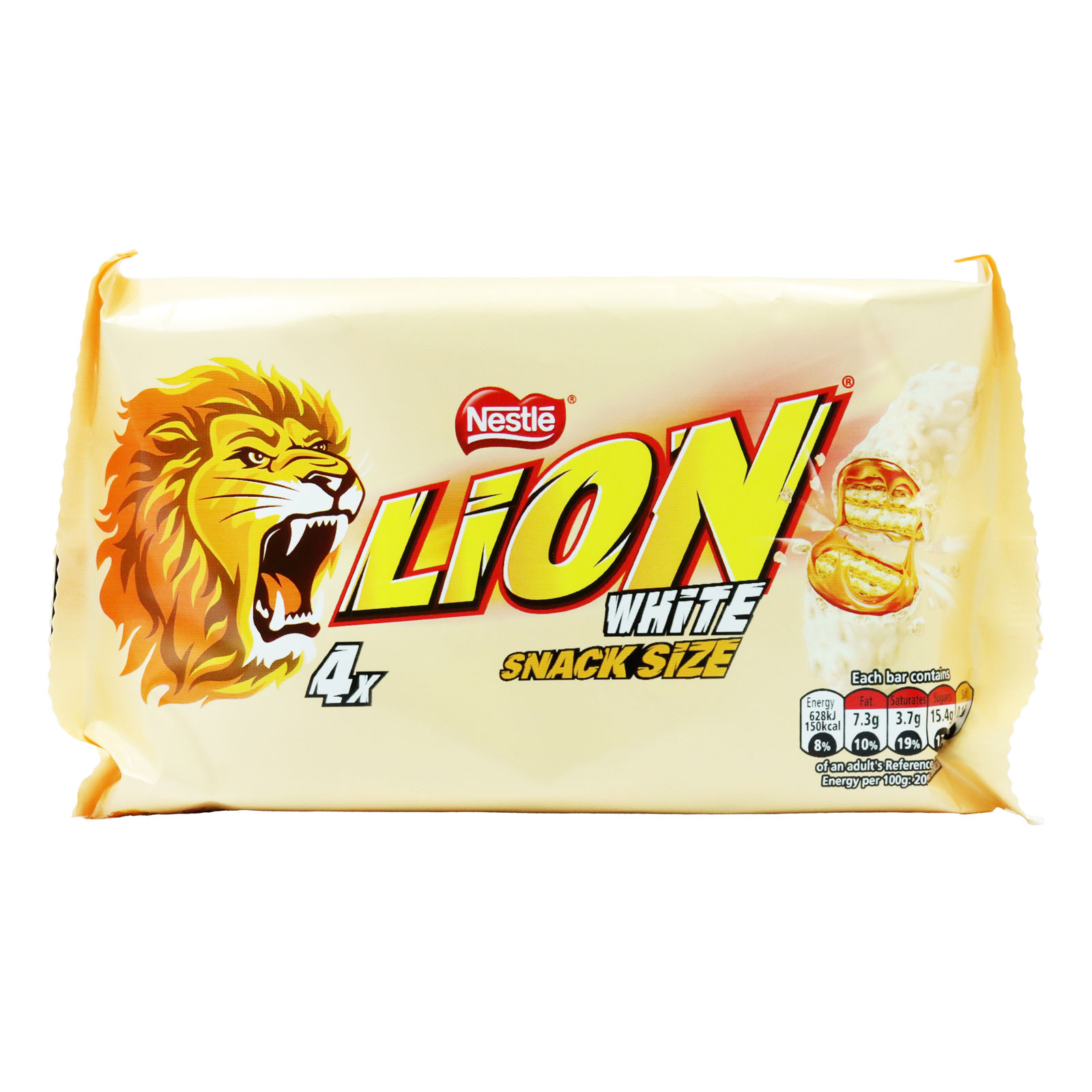 Nestle Lion White Bar 4pk