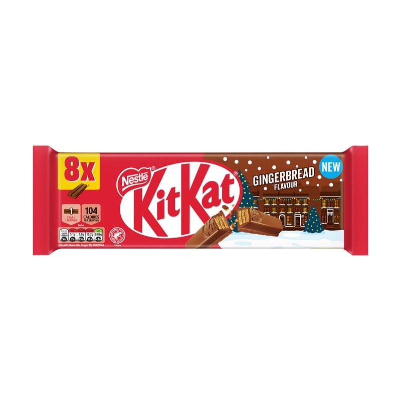 Kit Kat 2 Finger Gingerbread Multipack