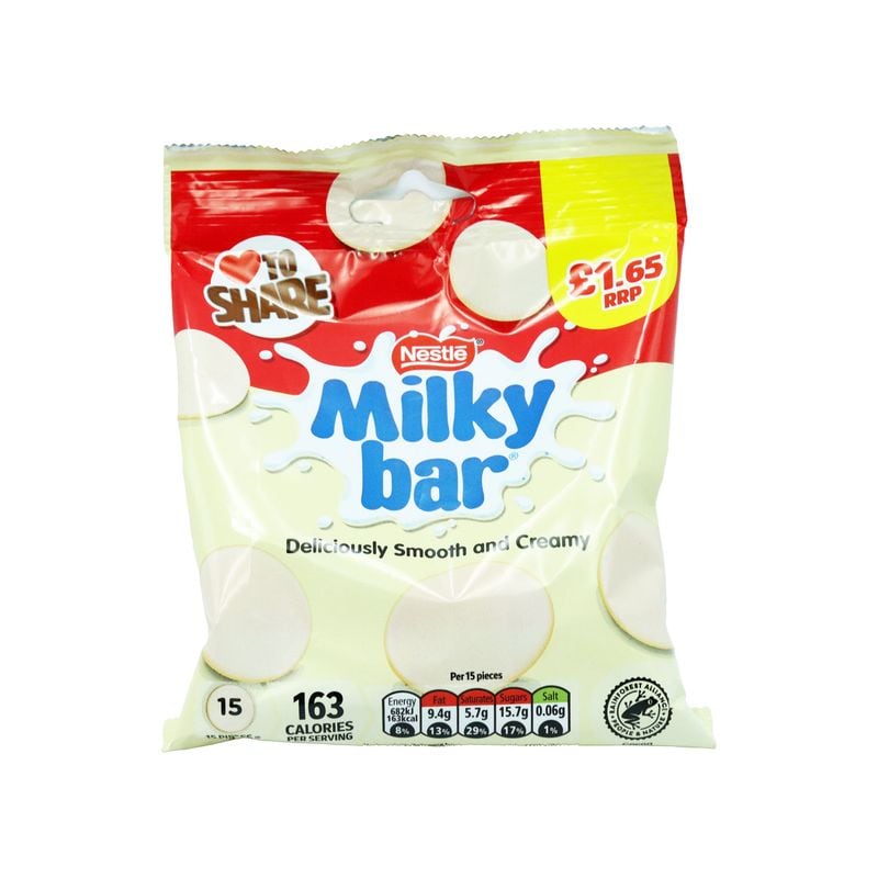 Milkybar Giant Button Bag