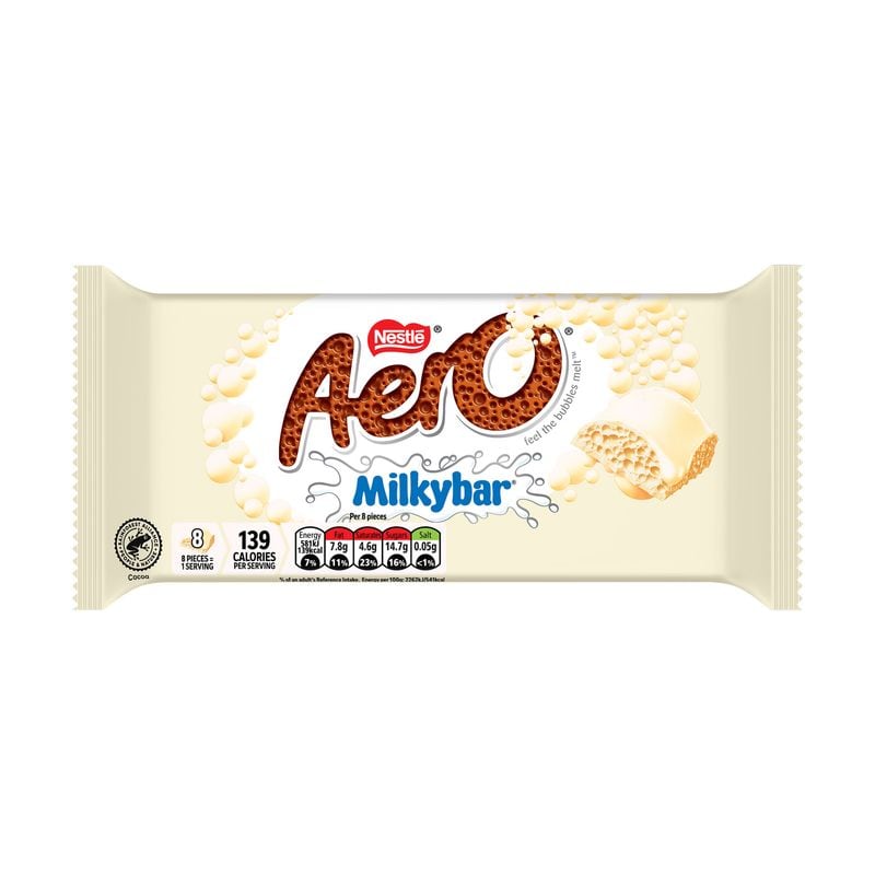 Nestlé Aero Milkybar Block