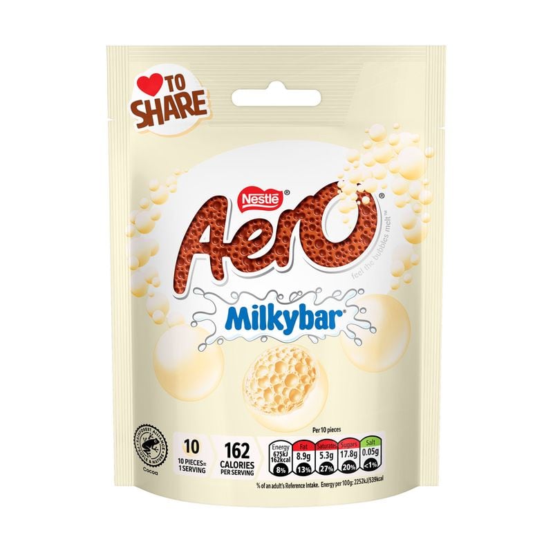 Nestlé Aero Milkybar Bubbles Bag