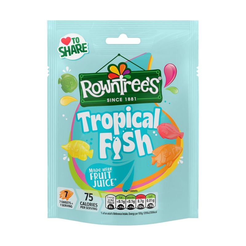 Rowntrees Tropical Fish Pouch