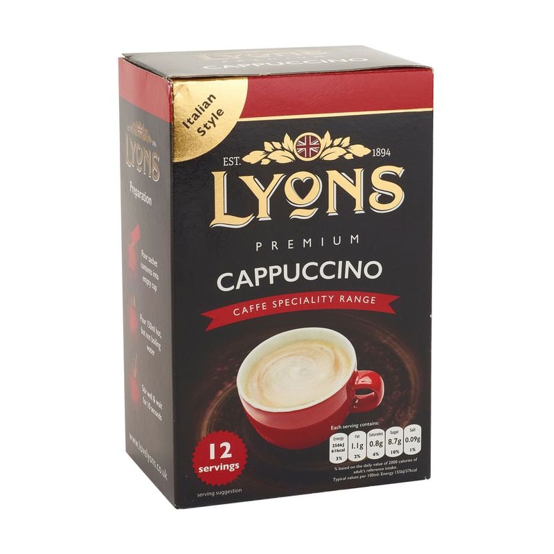 Lyons Sachets Cappuccino