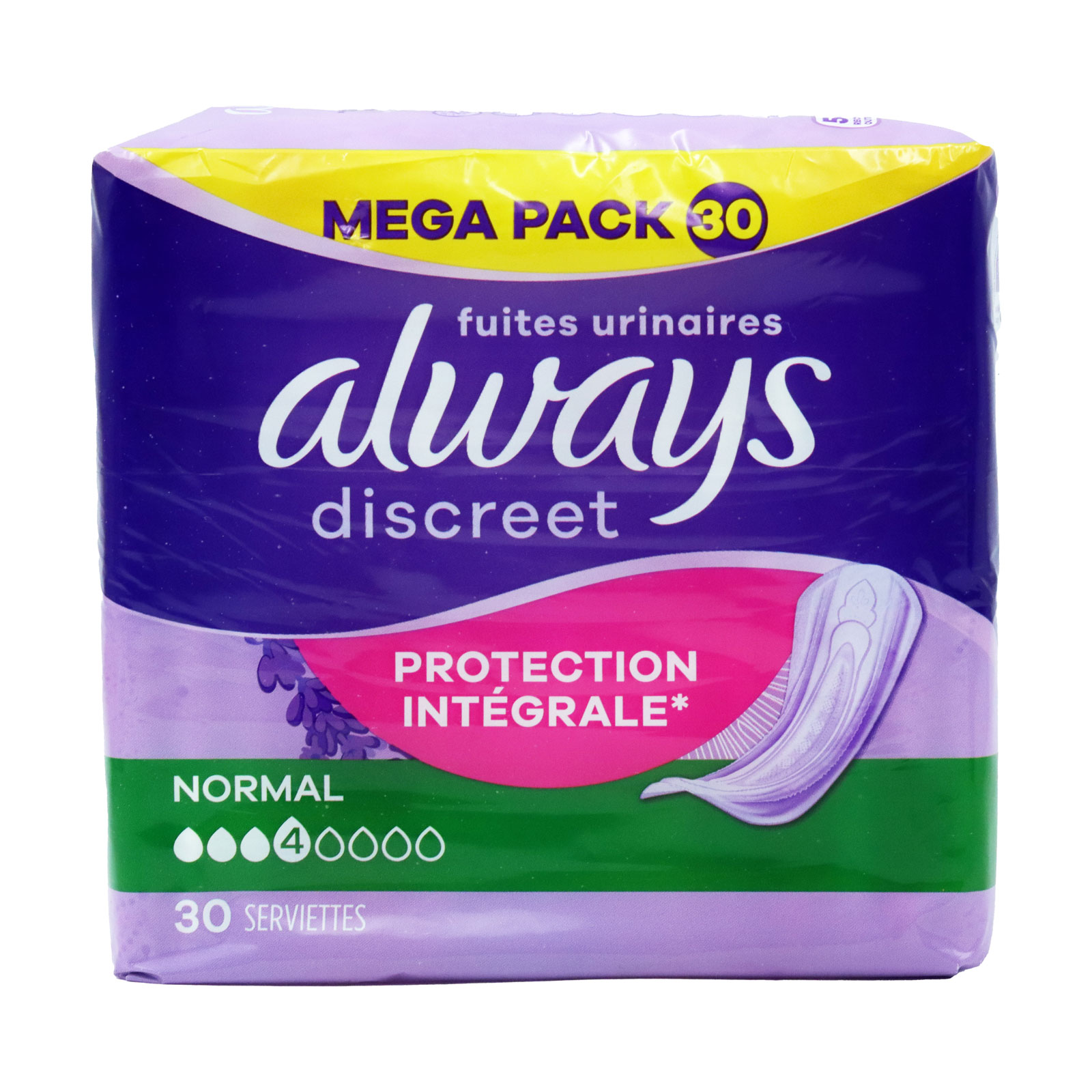 Always Discreet Incontinence Pads Normal