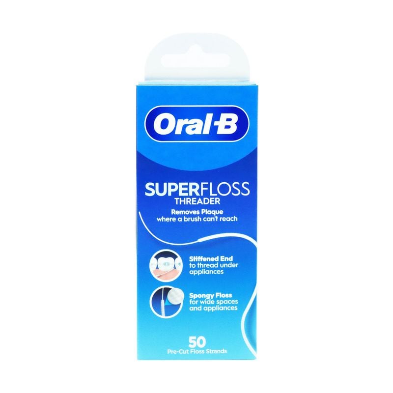 ORAL B SUPERFLOSS THREADER