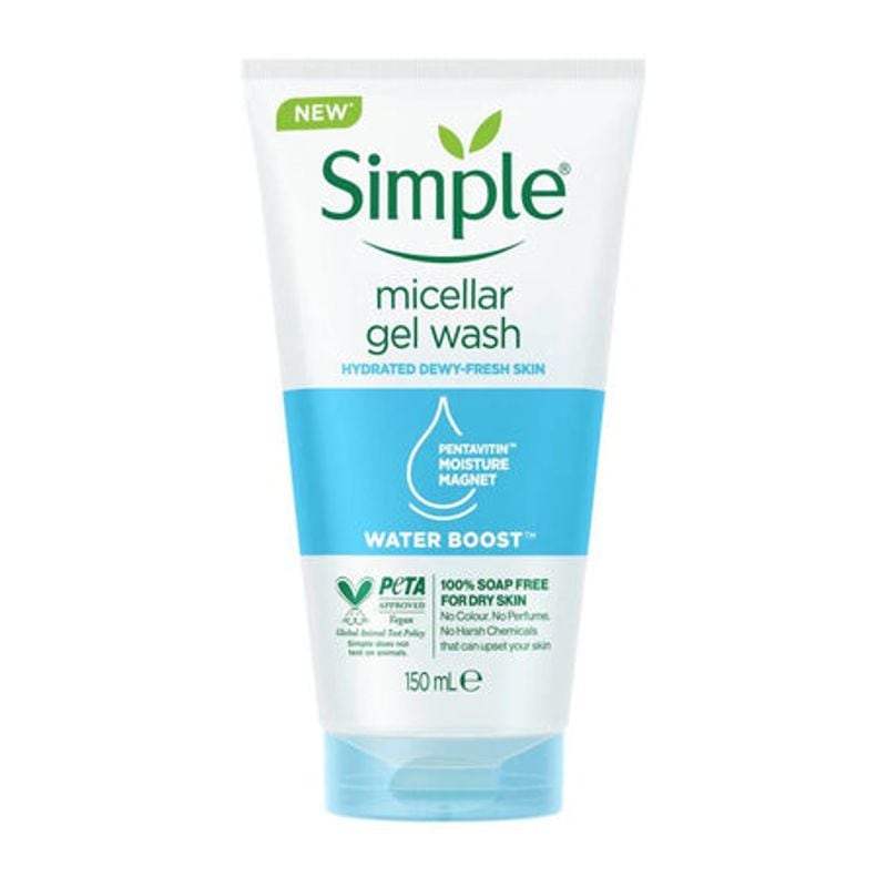 Simple Micellar Gel Wash Water Boost 150ml
