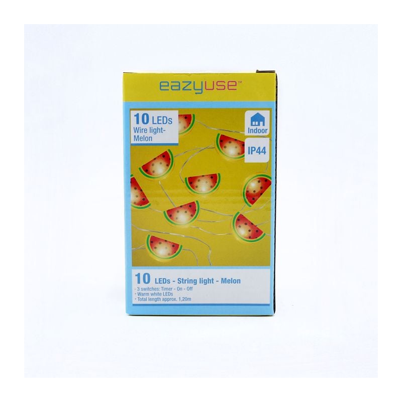 Eazyuse String Lights 10 Led Melon