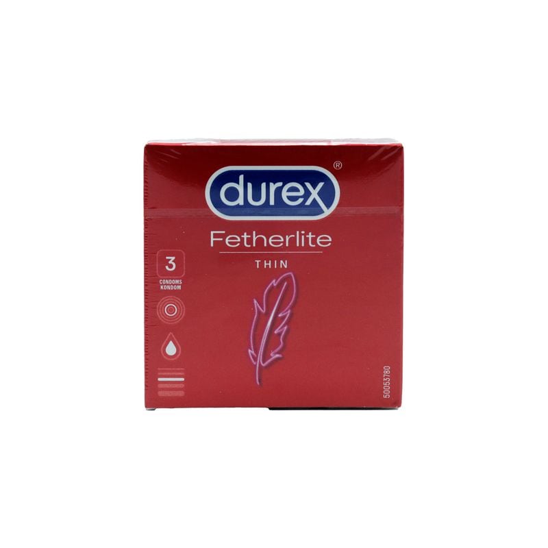 Durex Condoms Featherlite Thin 3s 24pk