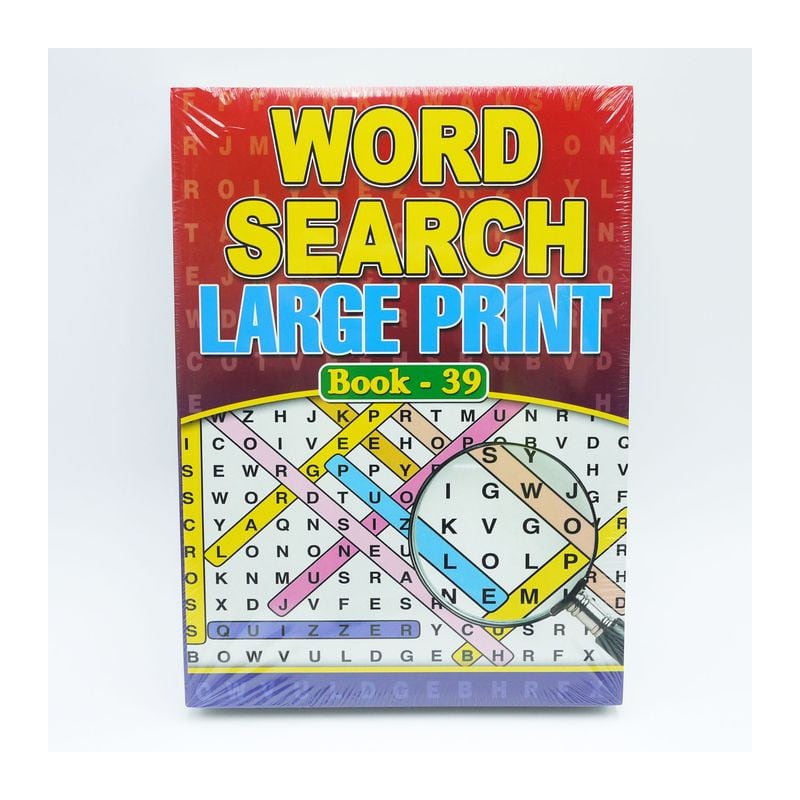 Wordsearch Book Large Print